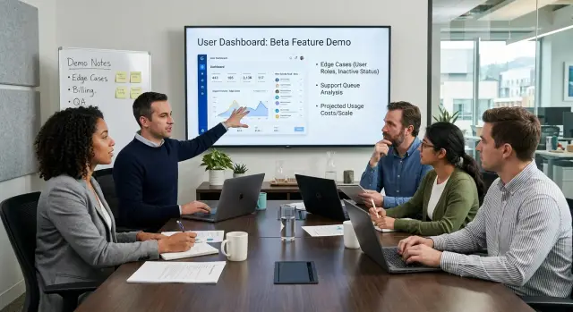 Engineering demos that improve planning before release