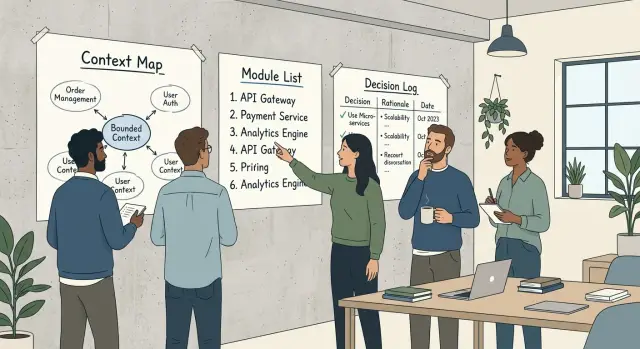 Architecture documents for small teams that stay useful