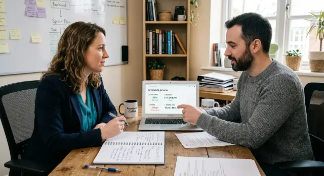 Questions to ask your technical lead in a monthly founder review