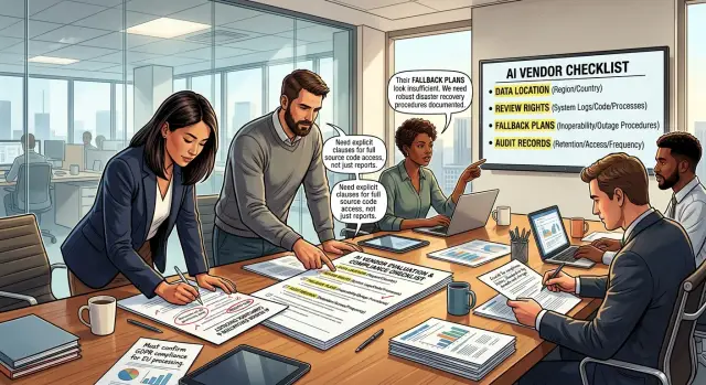 AI procurement questions before you promise AI in operations