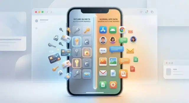 Mobile token storage: what to keep in Keychain or Keystore