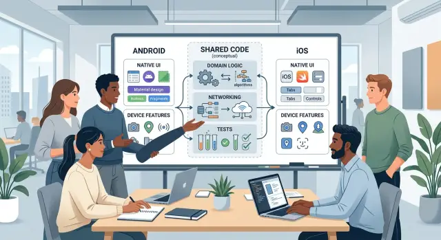 Kotlin Multiplatform: where shared code helps and hurts