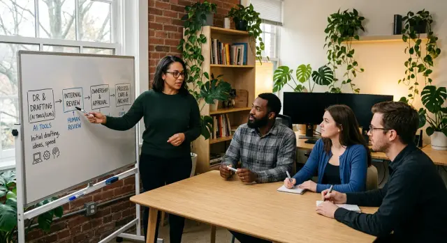 Introduce AI at work with a calm plan for your team