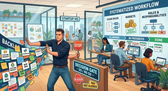 Founder approval bottlenecks that slow product delivery