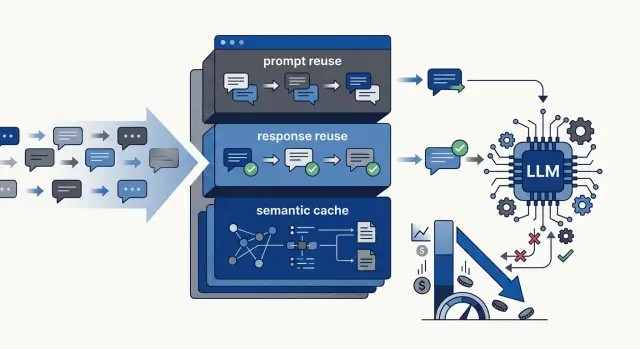 LLM caching patterns that cut costs without hurting output