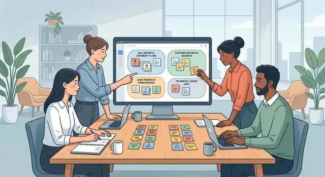 Bounded contexts from support tickets: where to split