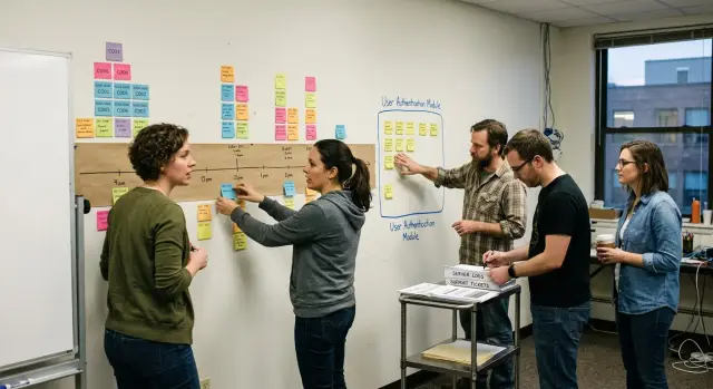 Event storming without workshops using tickets and logs