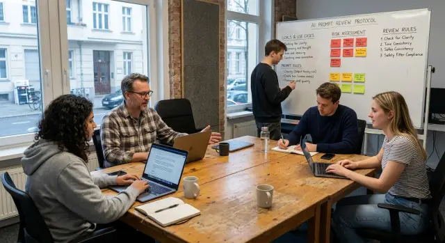 AI workshop for founders: prompt risk and workflow rules