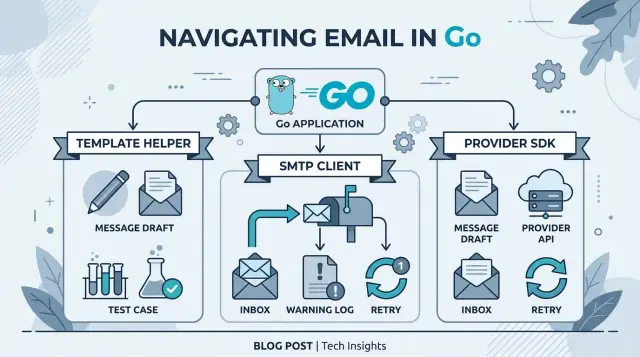 Go libraries for transactional email: what to compare