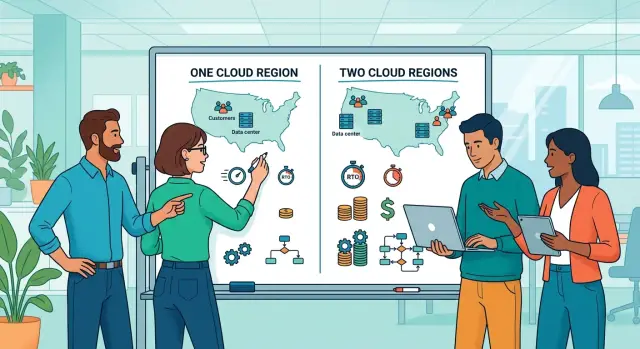 Single region vs multi region: when two regions pay off