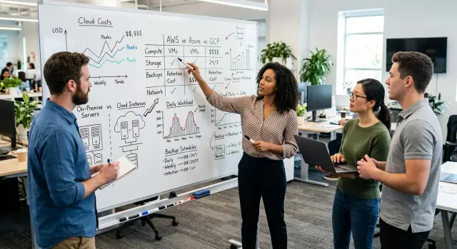 What infrastructure should a small company own first?