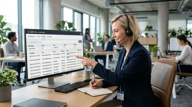 Audit logs that help support teams and reassure buyers