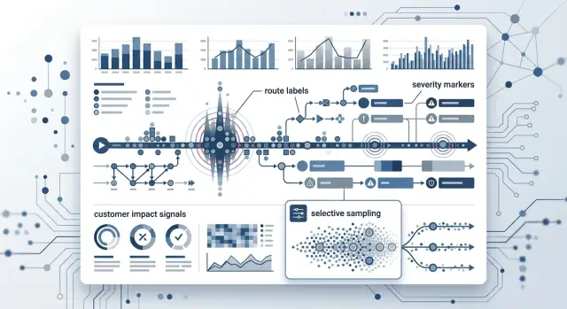 Error tracking sampling plan for high-volume products