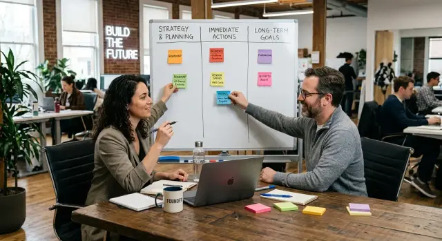 Founder and fractional CTO roles: who decides what first
