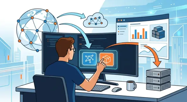 Edge functions vs container services for request logic