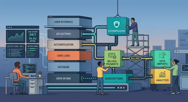 Modernize startup stack without a rewrite budget in phases
