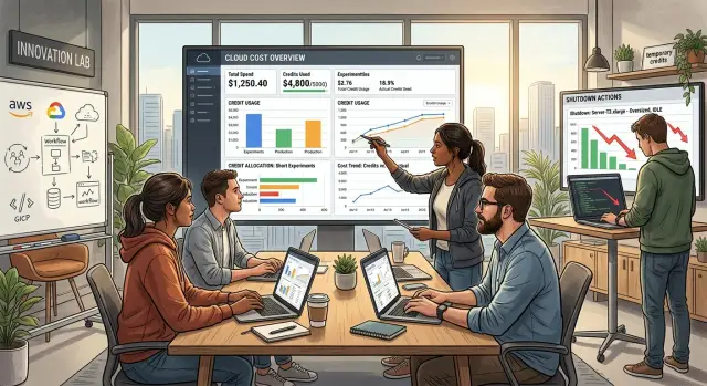 Cloud credits for startups without building bad habits