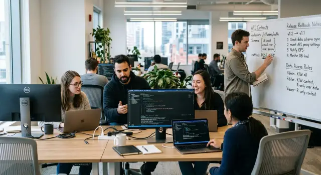 AI coding architecture: who guards interfaces and rollback