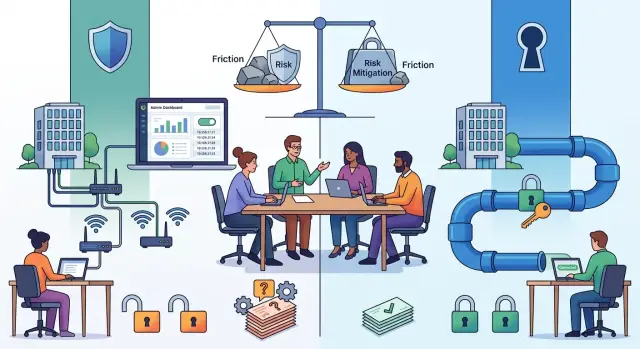 IP allowlists vs VPNs for internal tools: risk, cost, tradeoffs