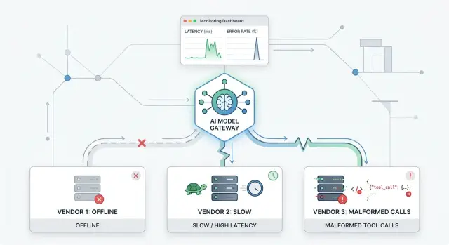 Federated model gateway testing before traffic spikes
