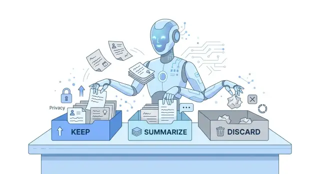 AI agent memory design: keep facts, drop costly noise