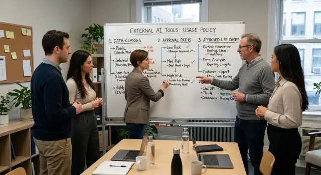 External AI tools policy: first questions to settle