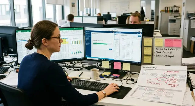 Spreadsheet handoffs that break automation projects