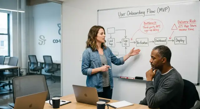 Startup architecture clinic without overwhelming founders