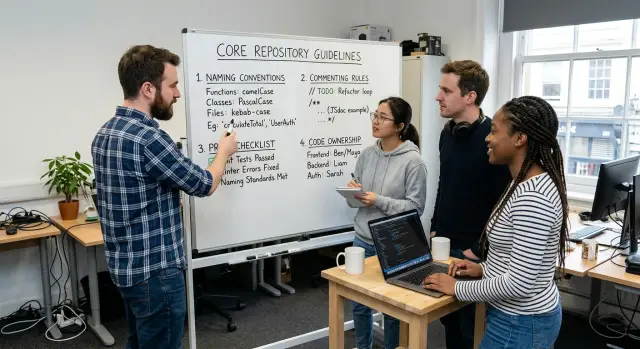 AI code conventions for shared repos that stay readable