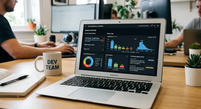 Background job monitoring before users notice delays