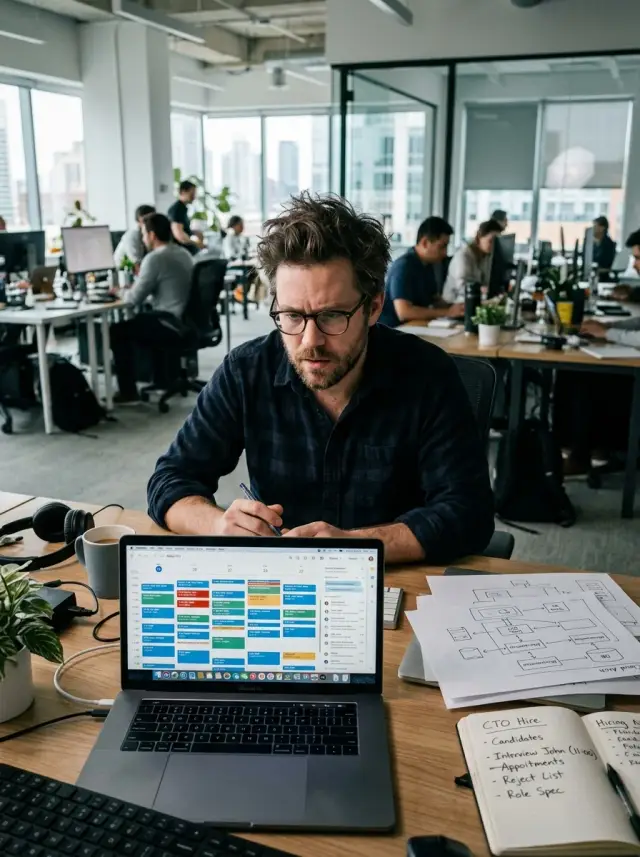 Fractional CTO cost rises when the calendar is messy