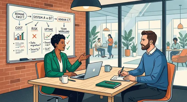 Technical leader interview question: ask what they'd cut
