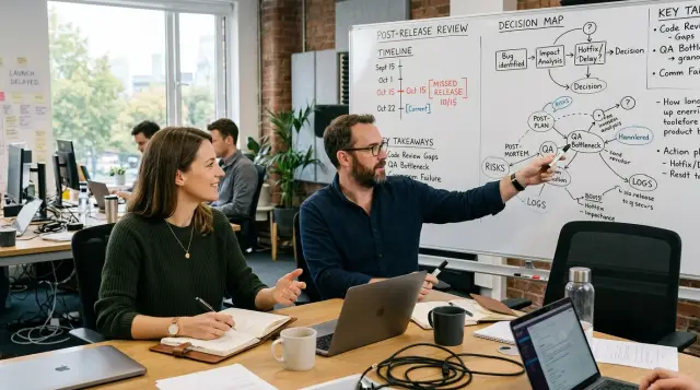 Founder-CTO relationship reset after a delivery miss