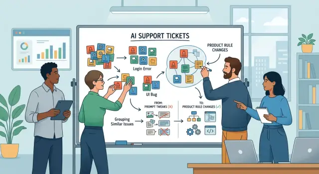 Support-led backlog triage for AI teams with repeat tickets