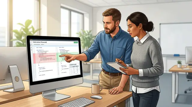 Stop thresholds for a multi-agent coding pilot