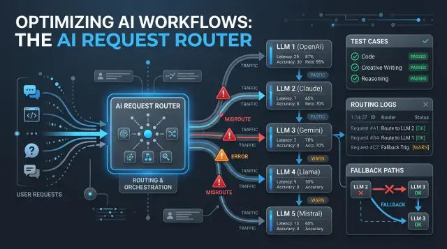 Model federation evaluation for router drift and misroutes