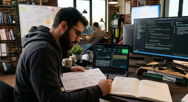 Engineer role in AI startup: what one person still owns