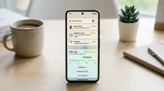 Push notification policy users do not mute or ignore