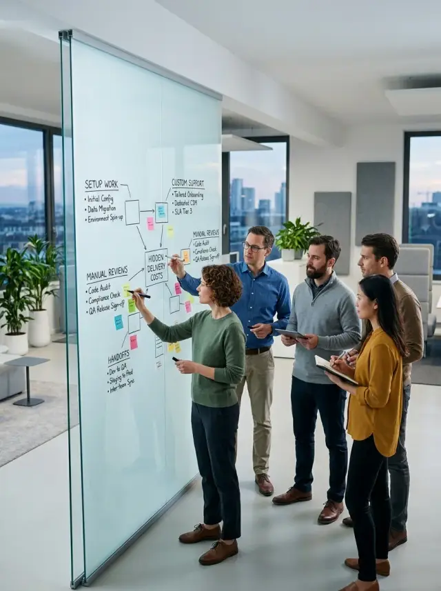 Software margin problems often start in delivery design
