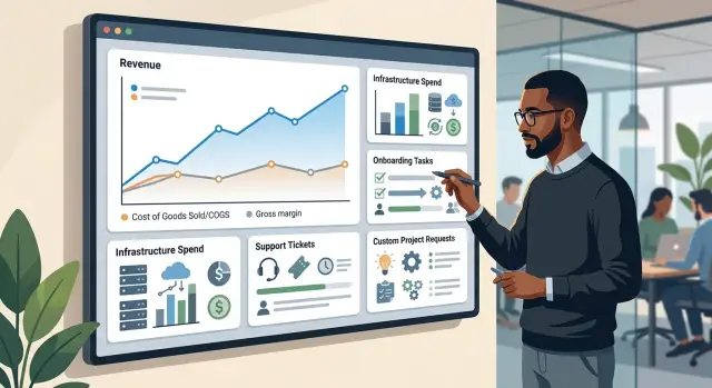 Gross margin in software companies: the CTO effect