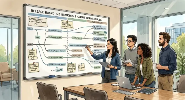 Custom enterprise branches: the quiet cost for teams