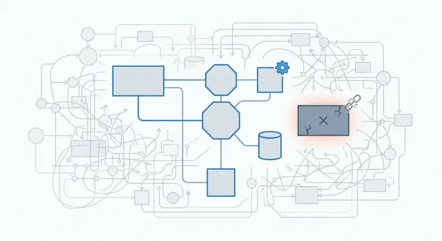 Simpler service boundaries for better uptime and less sprawl