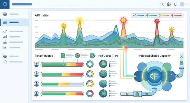Tenant level rate limits for partner integrations at scale