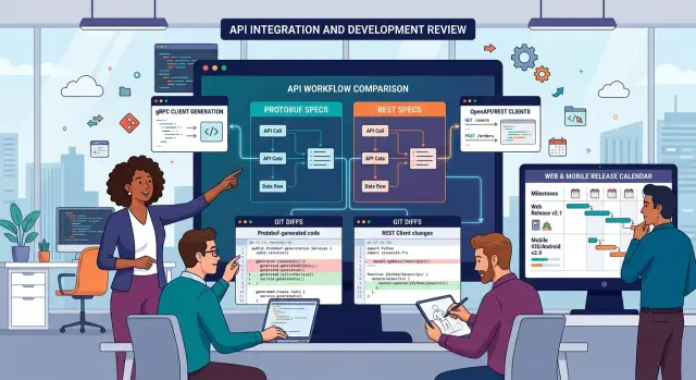 Generated API clients without repo churn for web and mobile