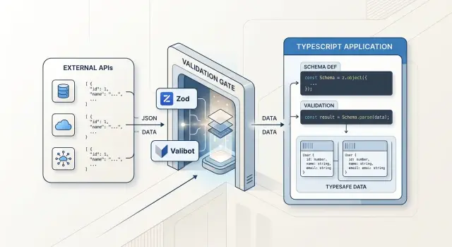 Runtime validation in TypeScript for safer API edges