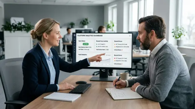 In-product troubleshooting for customer success teams