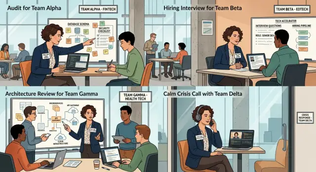 Part time technical leader for an accelerator batch