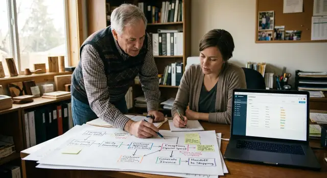 Capture tribal knowledge in a family business without app sprawl