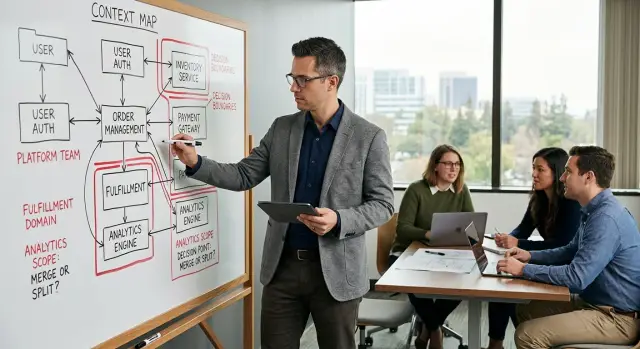 Context maps for technical handoffs new leaders can use